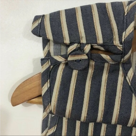 Onia Marina Mini Dress Denim Lirex Multi NWT - Picture 4 of 6